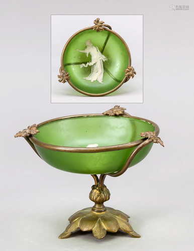 Small top bowl, c. 1900, brass