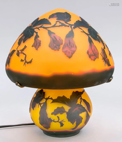 Table lamp, 20th c., spherical