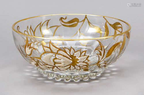 Round bowl, 20th c., model-blo