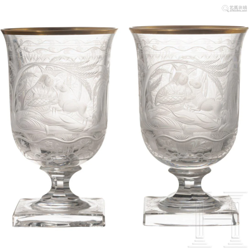 Hermann GÃ¶ring â€“ two goblets from his hunting