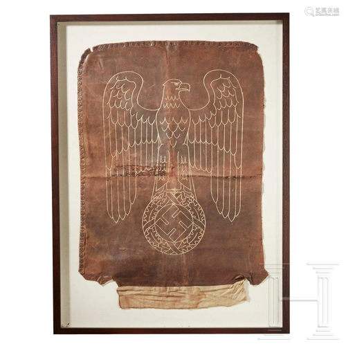 Adolf Hitler â€“ an Ornamented Chair Back Cover from