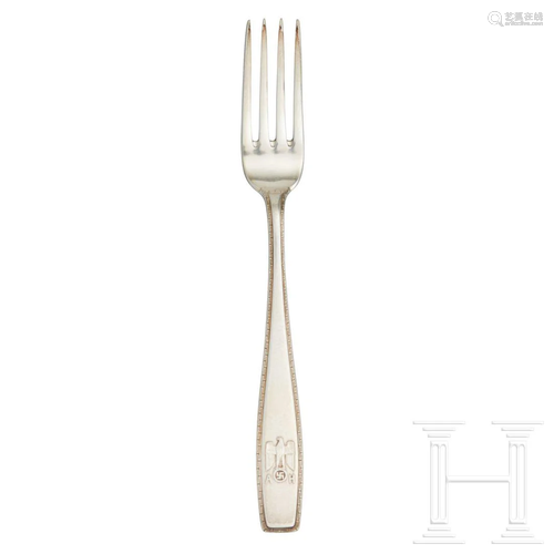 Adolf Hitler â€“ a Lunch Fork from his Personal Silver