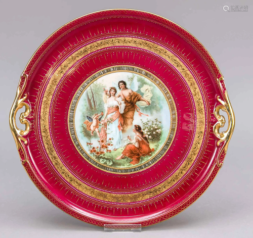 Round plate, w. Eichwald, Bohe