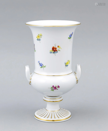 Double-handled vase, Meissen,