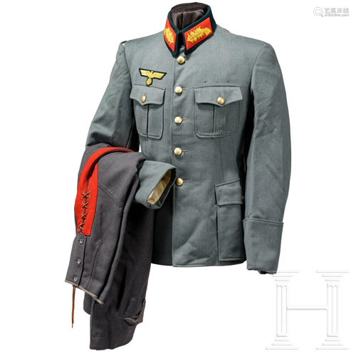 A uniform worn by Generalmajor Bernhard Klosterkemper