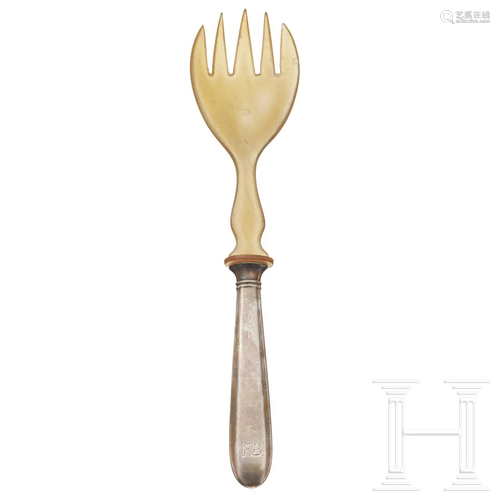 Fuhrer Bau â€“ a Salad Serving Fork from a Table