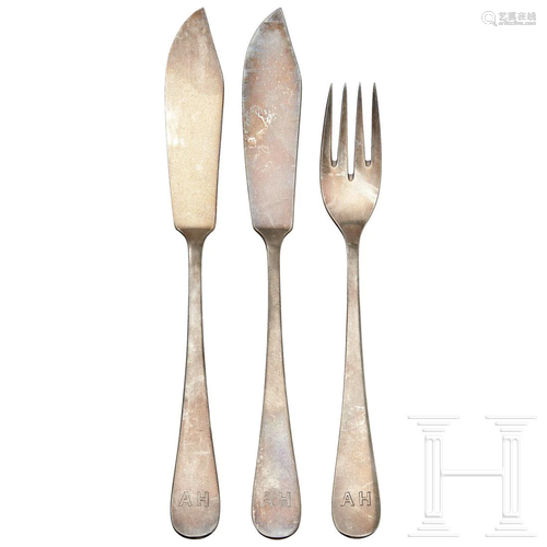 Adolf Hitler â€“ Silverware from his Personal Table