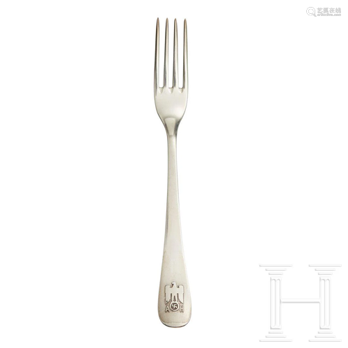 Adolf Hitler â€“ a Lunch Fork from his Personal Silver