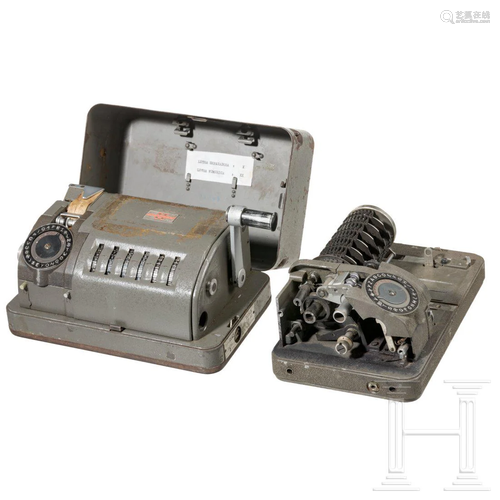 A cipher machine Hagelin CX-52 of the South American