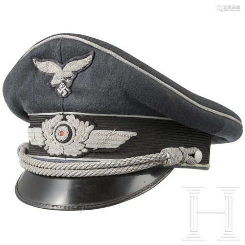 A visor cap for air force officers