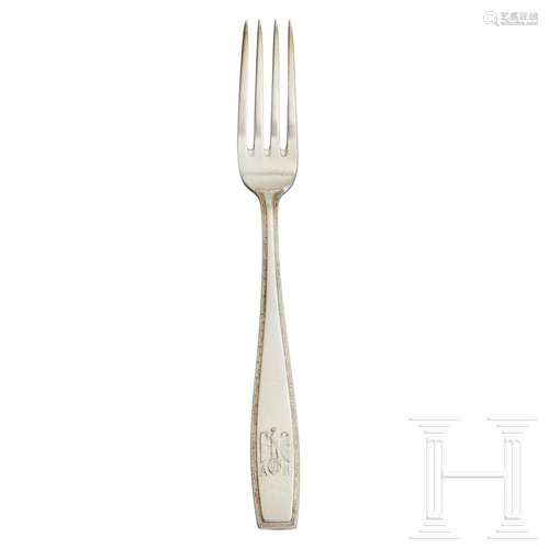 Adolf Hitler â€“ a Dessert Fork from his Personal