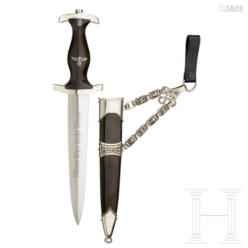 A Model 1936 SS Service Dagger with Chain Hanger