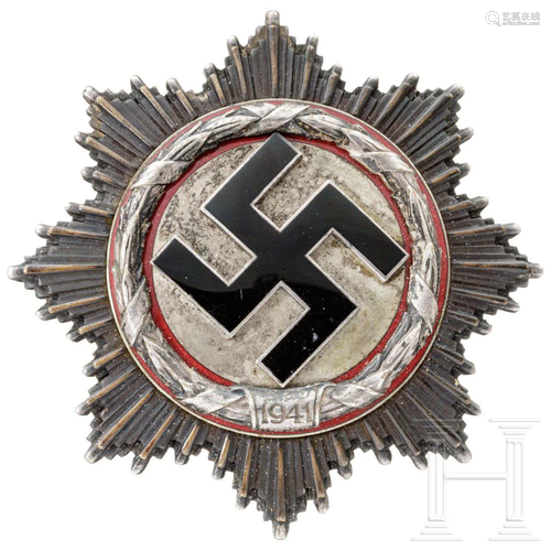 A German Cross in Silver â€“ early Deschler production