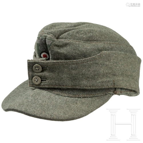 A field cap M 43 for enlisted men/NCOs of the army