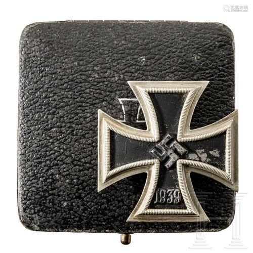 Unteroffizier Nembach - a cased Iron Cross 1939, 1st