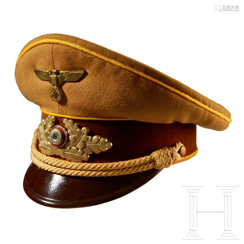 A Visor Cap for NSDAP Leaders in the Reichsleitung