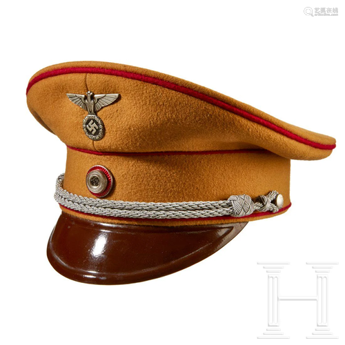 A Visor Cap for NSDAP Leaders in the Gauleitung