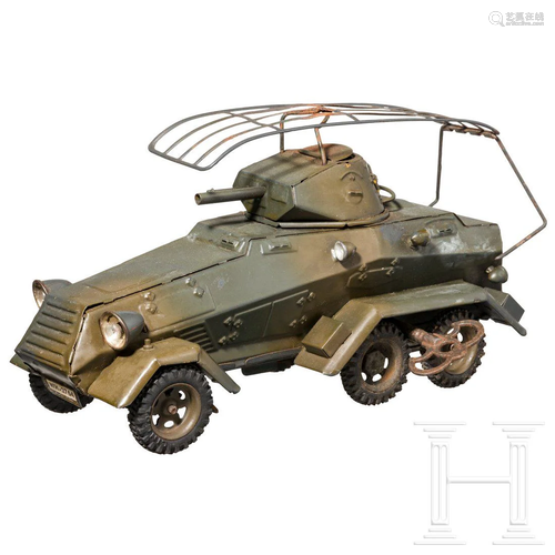 A Lineol Armoured Reconnaissance Car WH 2764 in grey