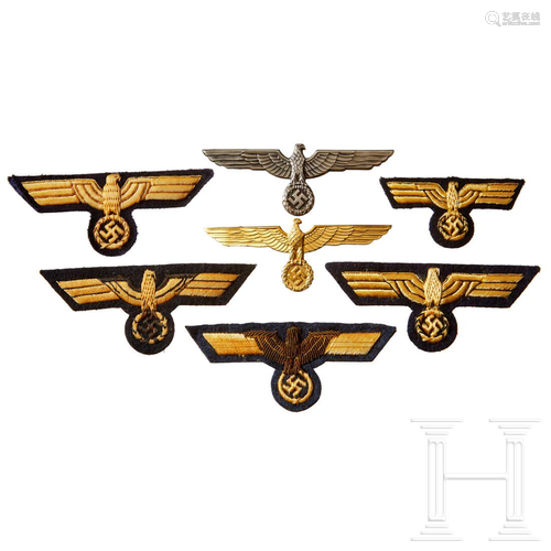 A Collection of Kriegsmarine Eagles