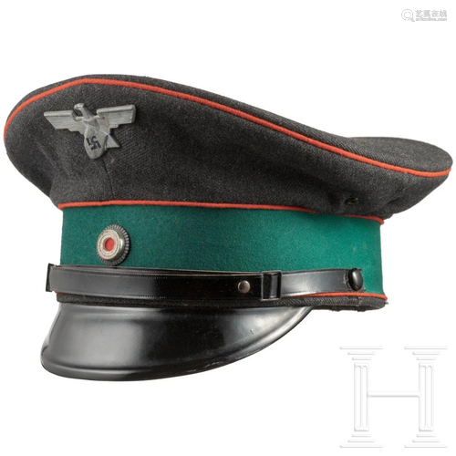 A visor hat for members of the factory security