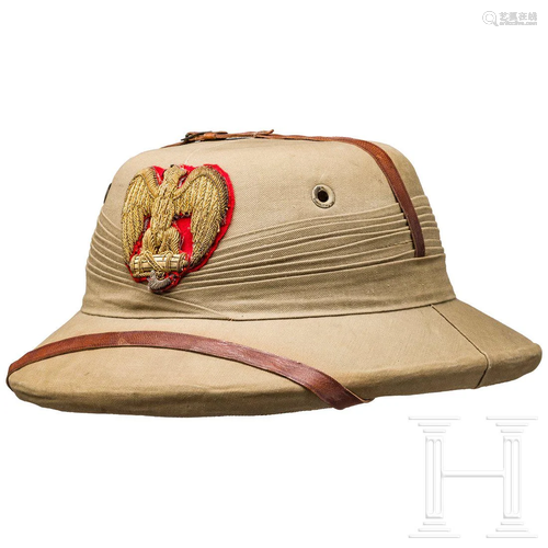 A pith helmet â€“ Casco Tropicale da Console Generale