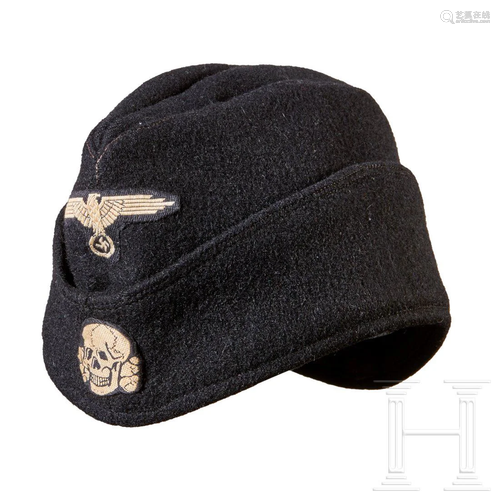 A Garrison Cap for Waffen SS Other Ranks of Panzer