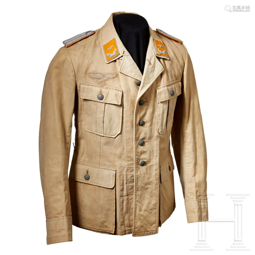 A Khaki Lightweight 1941 Pattern Uniform Tunic