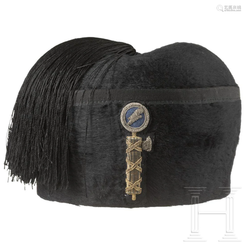 A black fez of a member of the British Union of