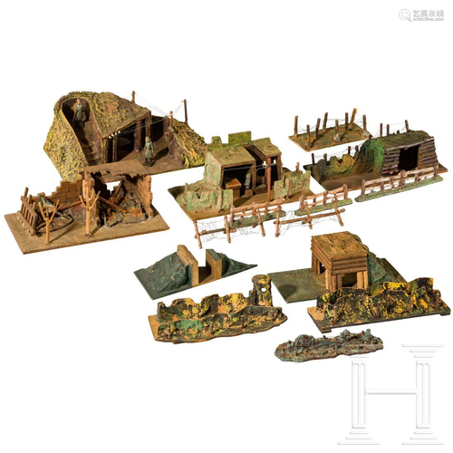 A Lineol bunker 5/520, a Hausser shelter, trenches and