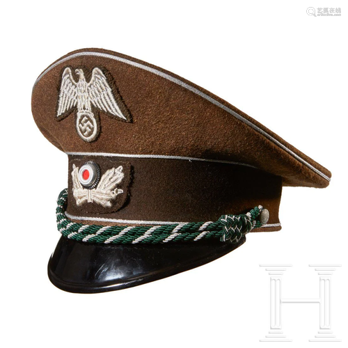 A Visor Cap for a ZO (Zentral-Handelsgesellschaft Ost)