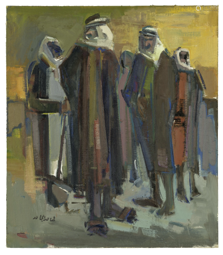 Khaled Al-Jadir (Iraq, 1922-1988) Tribal Elders