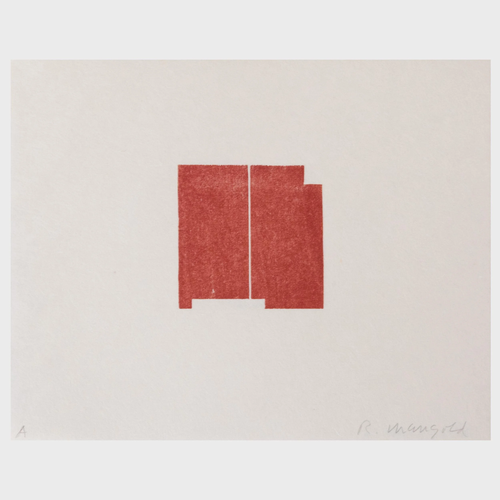 Robert Mangold (b. 1937): Prints 1968-1998