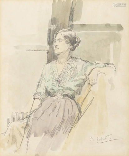 Mainie Jellett (1897-1944) Model at The Westminster