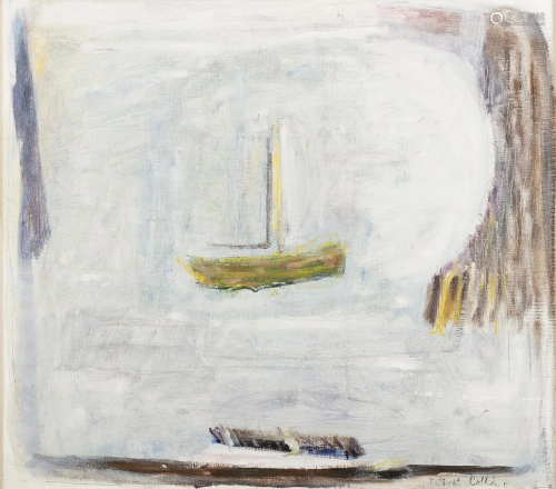 Patrick Collins HRHA (1910-1994) Boat Standing on the