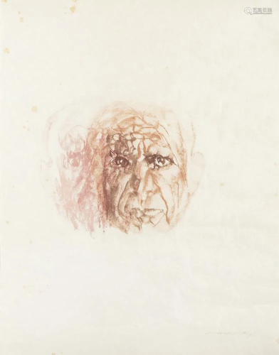 Louis le Brocquy HRHA (1916-2012) Picasso Lithograph,