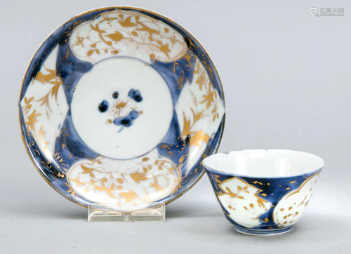 Cup & saucer, China, 18th cent