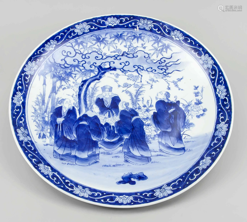 Large plate, Japan, end of 19t