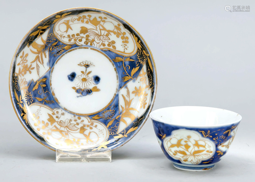 Cup & saucer, China, 18th cent