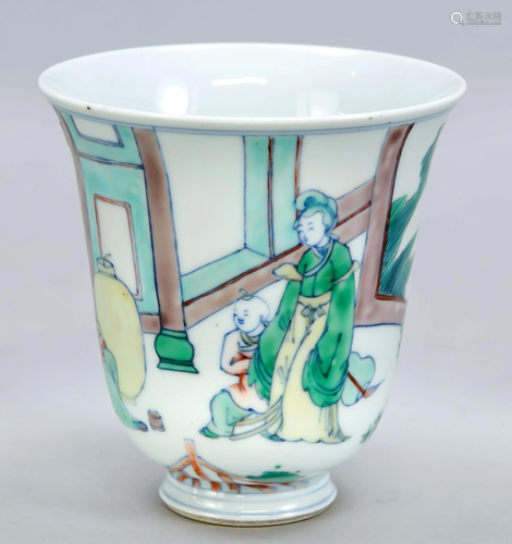 Doucai cup, China, 18th centur