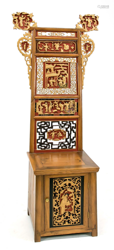 Throne furniture, CHina, 20th