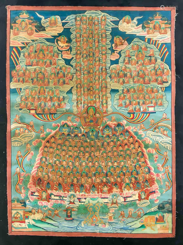 Thangka, Tibet, 1st half 20th