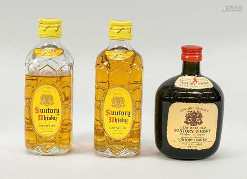 3 x Whiskey from Japan, Suntor