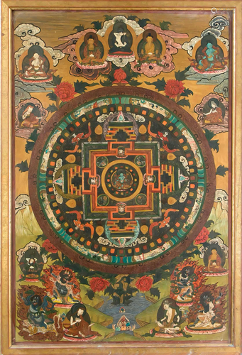 Thangka, Tibet, 1st half of 20