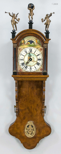 Frisian half-case clock, 20th