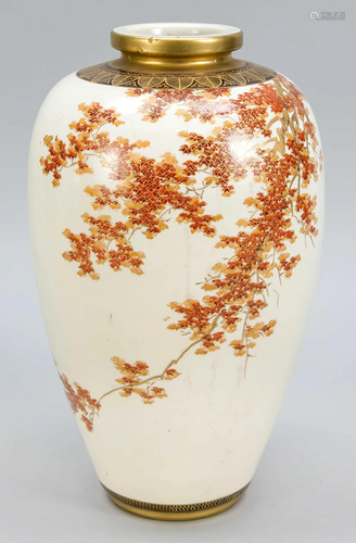 Satsuma vase, Japan, 1st half