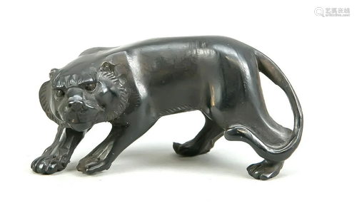 Netsuke in tieger form, Japan,