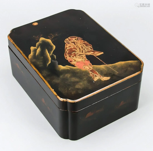 Lacquer box, Japan, 19th centu