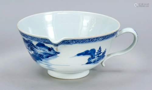 Large sauce boat, China, 18th