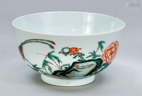 Verte family bowl, China, prob