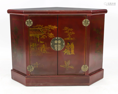 Corner cabinet, China, 20th c.